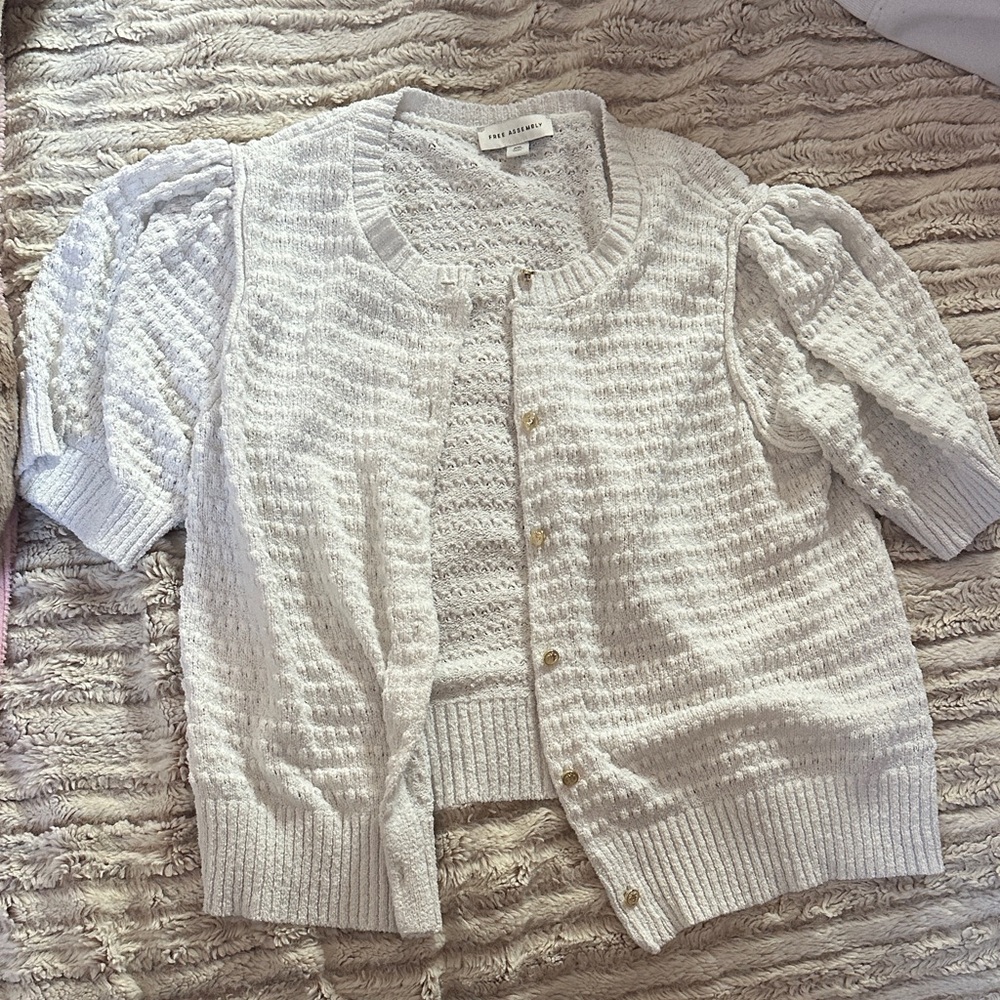 Elegant Knit Cardigan Sweater